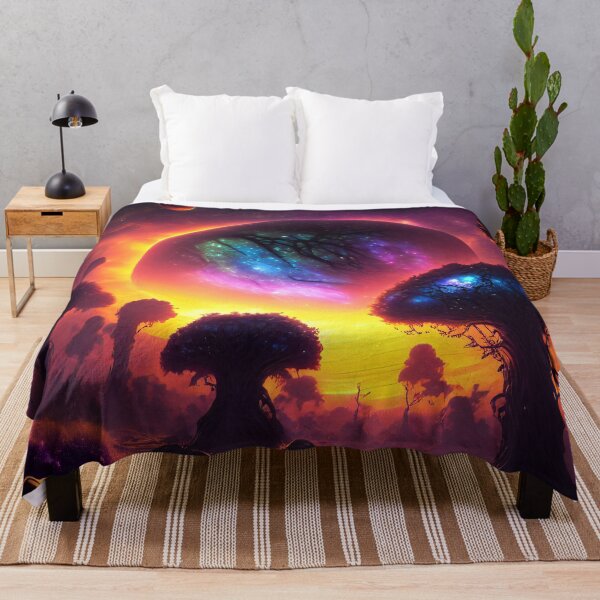 Item preview, Exoplanet Kepler-90 sureal, fictional, colorful. designed and sold by ArtCreator2023.