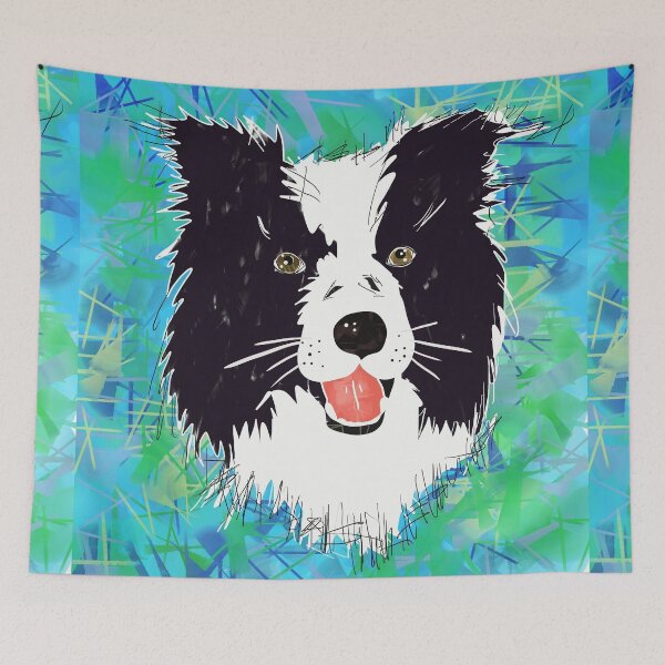Item preview, Love Collie designed and sold by Silvia Galliani.