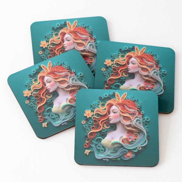 Item preview, Mermaid Ocean Love designed and sold by AdiRemba.