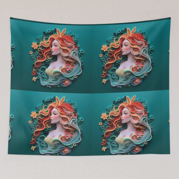 Item preview, Mermaid Ocean Love designed and sold by AdiRemba.