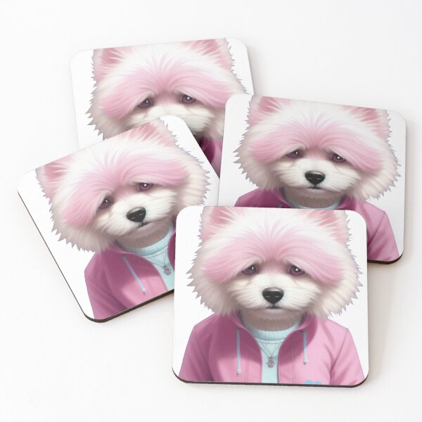 Item preview, cute dog in hoodie designed and sold by Harmonysens.
