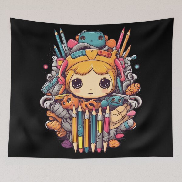 Item preview, Cute KawaiiMadness Kawaii Colored Pencils designed and sold by KawaiiMadness7.