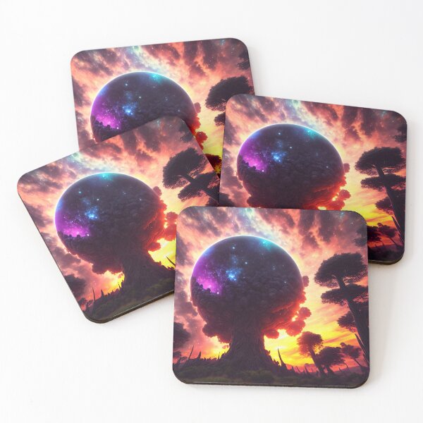 Item preview, Exoplanet Kepler-90A sureal, fictional, colorful. designed and sold by ArtCreator2023.