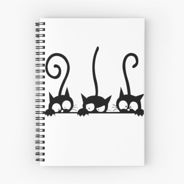 Item preview, Three black cats designed and sold by SovatexLineArt.
