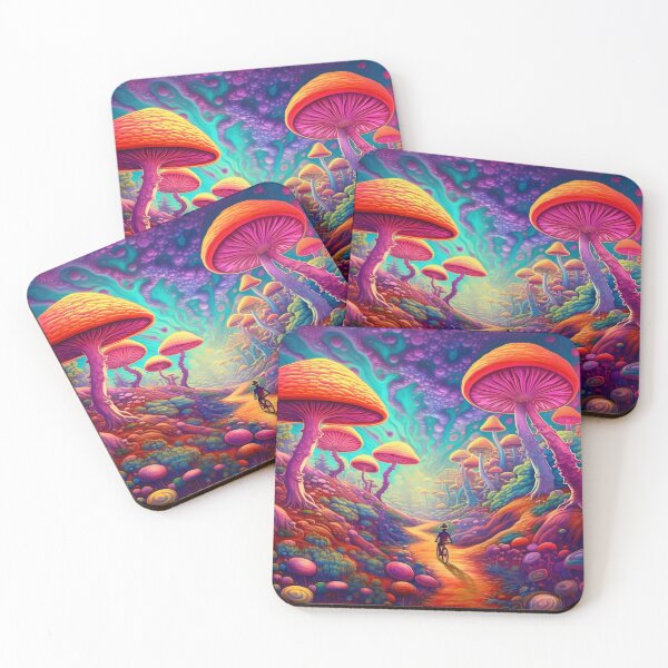 Item preview, Psychedelic Bright Ride  designed and sold by Shroomworlds.