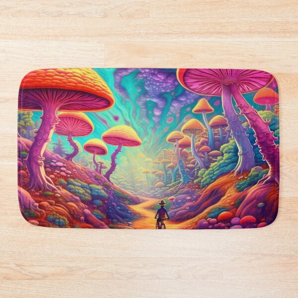 Item preview, Psychedelic Bright Ride  designed and sold by Shroomworlds.