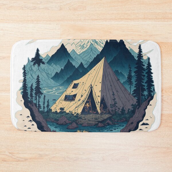Item preview, River-side Camping: Studio Ghibli Style designed and sold by RedArtG09.