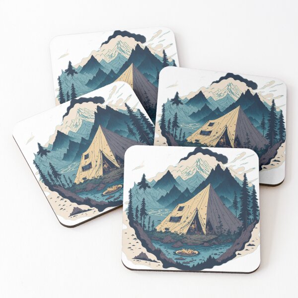 Item preview, River-side Camping: Studio Ghibli Style designed and sold by RedArtG09.
