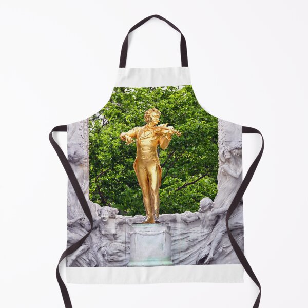 Item preview, Johann Strauss golden monument in Stadtpark Vienna Austria designed and sold by goceris.