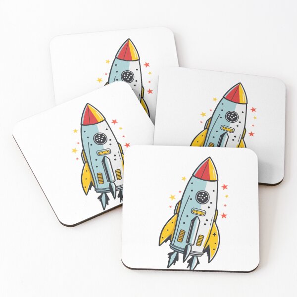 Item preview, Cute rocket Ship  designed and sold by PiaLynn.