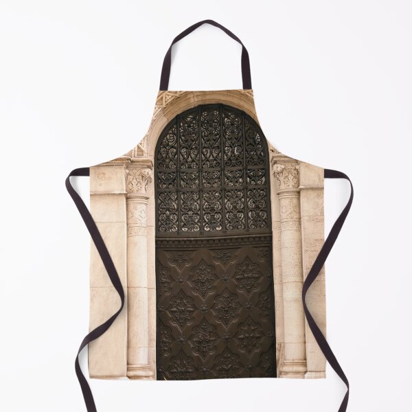 Item preview, old woodcut door and stone wall detail in Vienna Austria designed and sold by goceris.