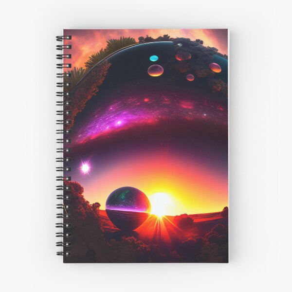 Item preview, Exoplanet Kepler-90B sureal, fictional, colorful. designed and sold by ArtCreator2023.