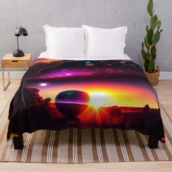 Item preview, Exoplanet Kepler-90B sureal, fictional, colorful. designed and sold by ArtCreator2023.