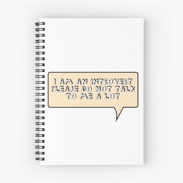 Item preview, I AM AN INTROVERT PLEASE DO NOT TALK TO ME A LOT designed and sold by izenArtelier.