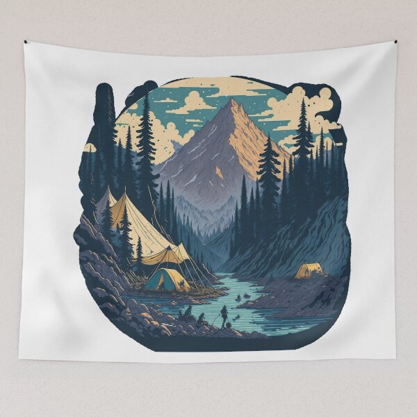 Item preview, Whimsical Camping in Two Dimensions: Character-focused designed and sold by RedArtG09.