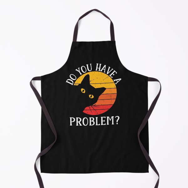 Item preview, Funny Do You Have A Problem? Vintage Cat Looking, Cat Lovers designed and sold by Cryptohaven.