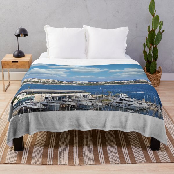 Item preview, Cannes city and beach skyline summertime France designed and sold by goceris.