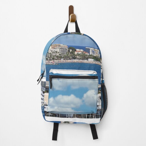 Item preview, Cannes city and beach skyline summertime France designed and sold by goceris.