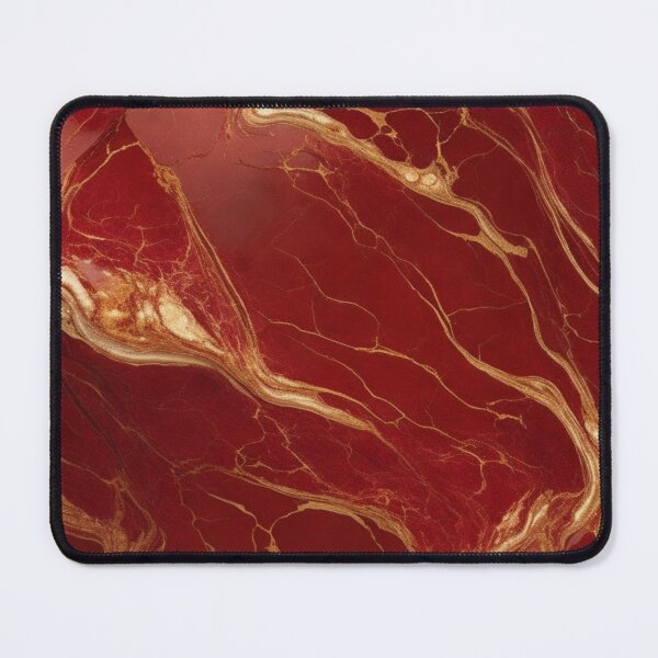 Item preview, red marble with gold veins designed and sold by nigejohn.