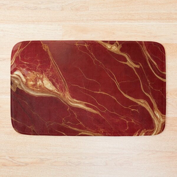 Item preview, red marble with gold veins designed and sold by nigejohn.