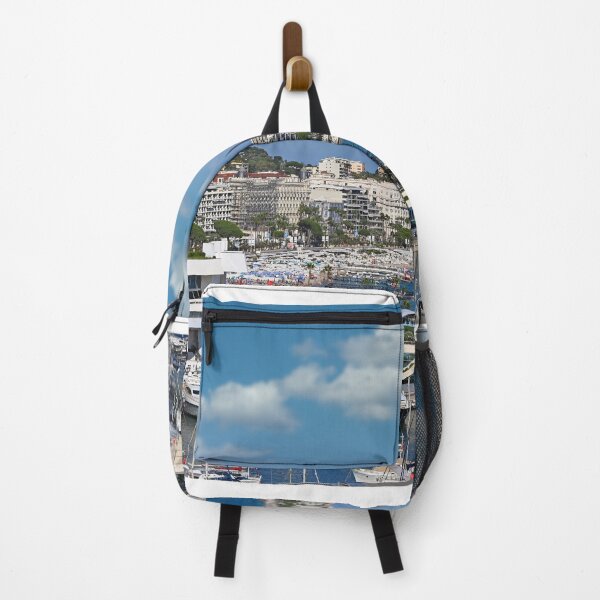 Item preview, Cannes city port and beach skyline summertime France designed and sold by goceris.