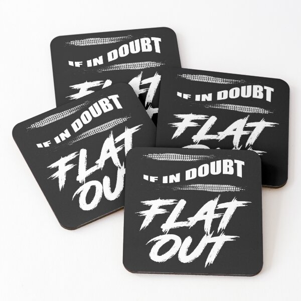 Item preview, If in Doubt, Flat Out designed and sold by CUTOCARS-SHOP.