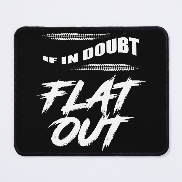 Item preview, If in Doubt, Flat Out designed and sold by CUTOCARS-SHOP.