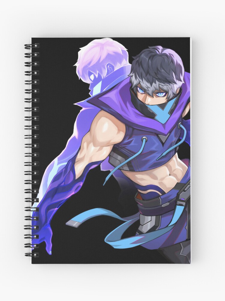 Rune Omega Strikers Spiral Notebook