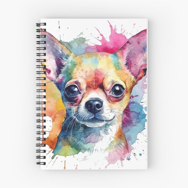 Item preview, artistic Chihuahua Painting - Affectionate artwork for Canine Lovers on Canvas designed and sold by DooodleGod.