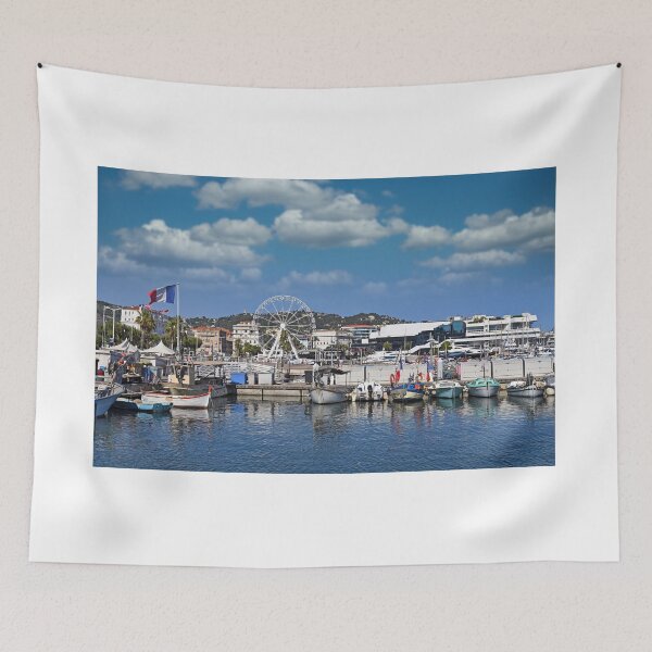Item preview, Port in Cannes city summer season France designed and sold by goceris.