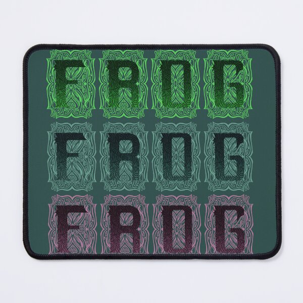 Item preview, frog frog frog decorative writing designed and sold by gayliott.