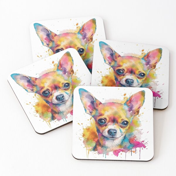 Item preview, LoveableChis: artistic Pet masterpiece of Charming & Funny Chihuahuas- striking & masterpieceistic Home Decor & masterpiece. designed and sold by DooodleGod.