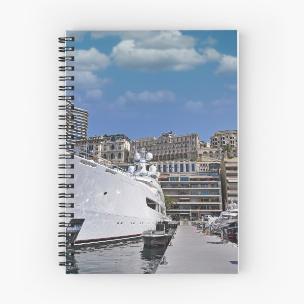 Item preview, Port with luxury yacht and sailboats in Monaco  designed and sold by goceris.