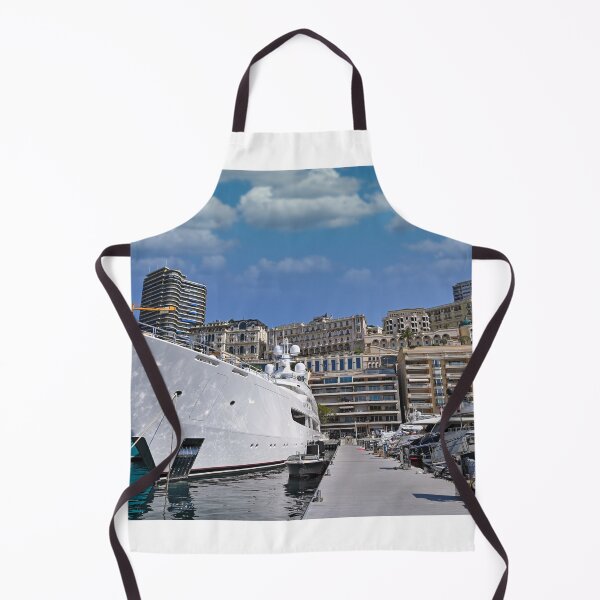 Item preview, Port with luxury yacht and sailboats in Monaco designed and sold by goceris.