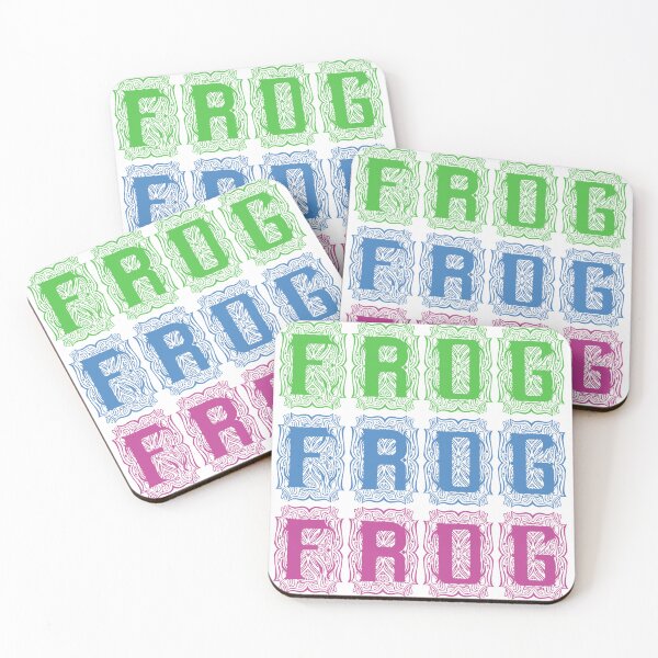 Item preview,  frog frog frog 2 decorative writing designed and sold by gayliott.