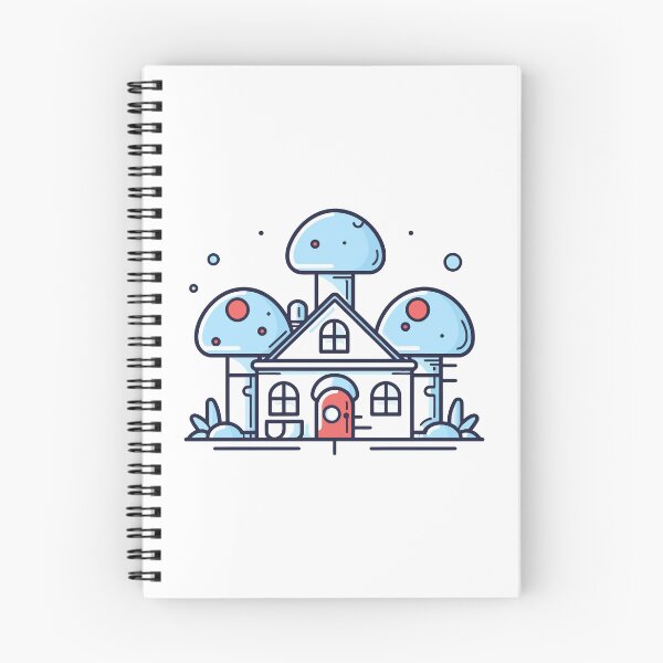 Item preview, Enchanted Mushroom House designed and sold by Artwyz.