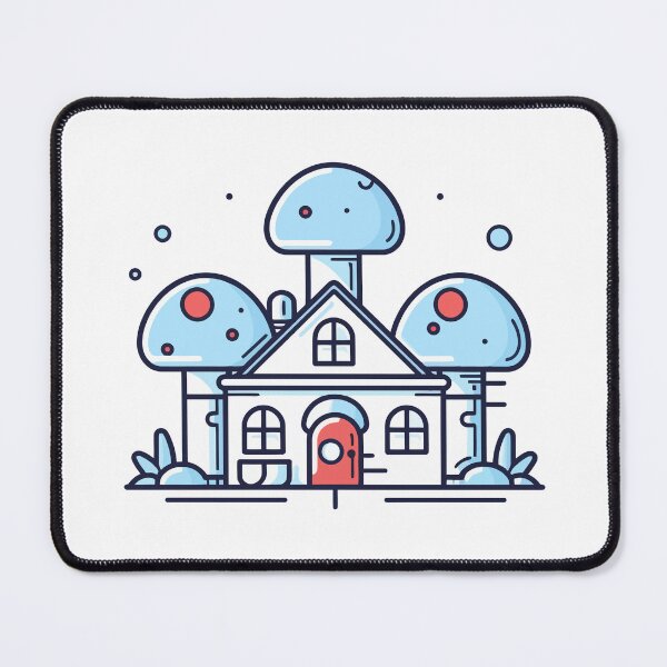 Item preview, Enchanted Mushroom House designed and sold by Artwyz.