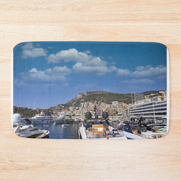 Item preview, Port with luxury yachts and sailboats in Monte Carlo Monaco  designed and sold by goceris.
