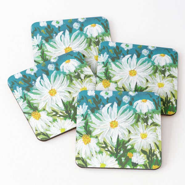Item preview, White Asters designed and sold by GringaArt-DR.