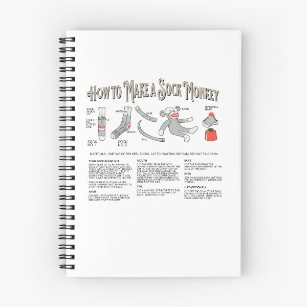 Item preview, How to Make a Sock Monkey designed and sold by The Masked Designer.