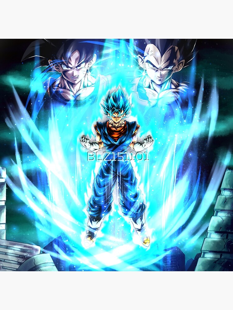 Vegetto Super Saiyajin Blue - Vegito DBZ Poster for Sale by Art