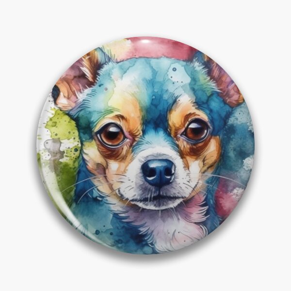 Item preview, ChihuahuaLoveartistic | Chihuahua artistic Painting - masterpieceistic Creation of Affectionate and Comical Chihuahua with Water-Based Pigment designed and sold by DooodleGod.