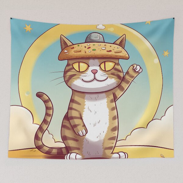 Item preview, Bagel Cat designed and sold by PyramidSchmear.