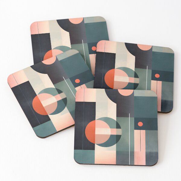 Item preview, Geometric Harmony: An Abstract of Form and Color designed and sold by PeToCreative.