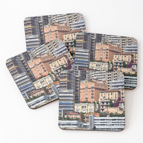 Item preview, New and old buildings in Monte Carlo Monaco cityscape designed and sold by goceris.