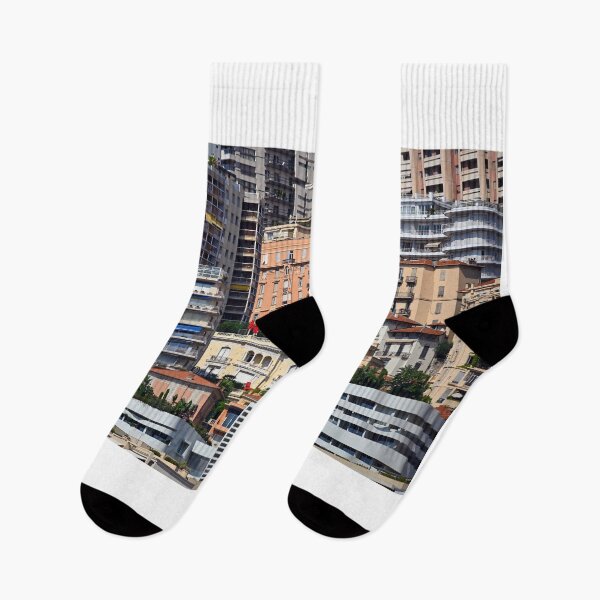 Item preview, New and old buildings in Monte Carlo Monaco cityscape designed and sold by goceris.