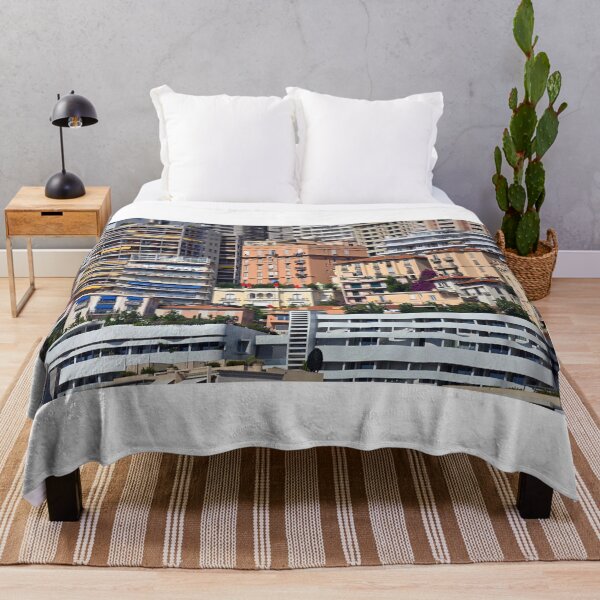 Item preview, New and old buildings in Monte Carlo Monaco cityscape designed and sold by goceris.
