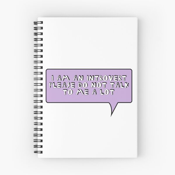 Item preview, I AM AN INTROVERT PLEASE DO NOT TALK TO ME A LOT designed and sold by izenArtelier.