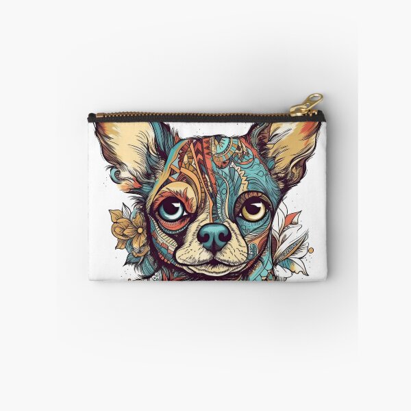 Item preview, Chihuahua Chic - Cute & Whimsical Hand-Drawn Dog artwork for Puppy Lovers designed and sold by DooodleGod.