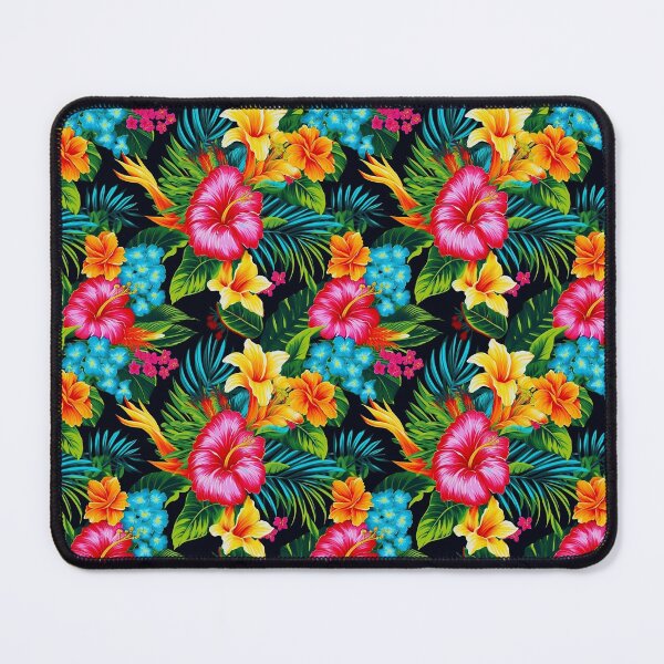 Item preview, Radiant Delight: Neon Hibiscus Blossoms  designed and sold by RainingShallots.